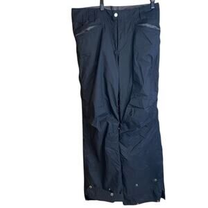 Columbia Black Cargo Pants Water-Resistant Outdoor snow ski nylon medium women's